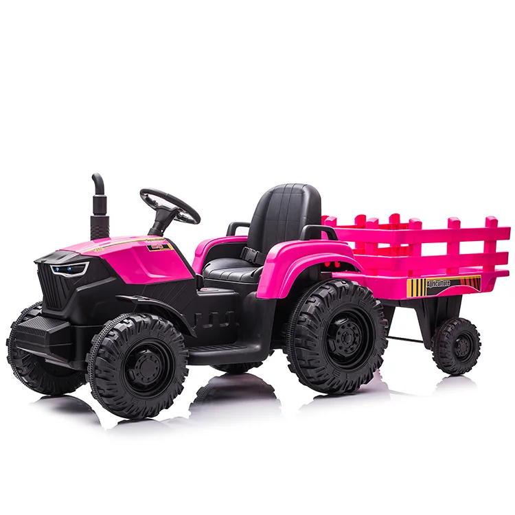 Wholesale 12V Electric Tractors for Kids Christmas Gift Ride-on Car with Music Light USB/MP3/SD 2.4G R/C Plastic Battery Powered - Image 5