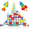 Shinlecobe Magnetic Toys Magnetic Tiles 42pcs Set for Age 3+ Building Blocks for Kids STEM Education Toy Gift for Boys and Girls