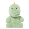 25CMJooki Tiny Dinosaur Doll Plush Toy - Soft Stuffed Animal for Kids Green Dinosaur Doll  Cute Dragon Stuffed Animals Toys Gift