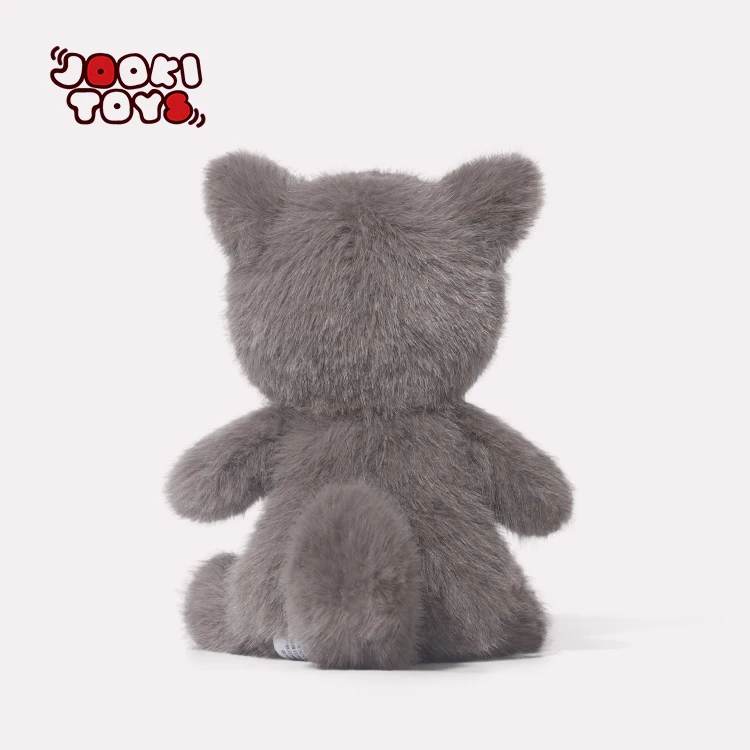 Jooki tiny Wolf Doll Plush Toy - Soft Stuffed Animal for Kids Sits 25 cm Tall Large quantities can be inquired for discounts - Image 4