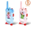 2025 New Rechargeable Children Walkie Talkie Toys for Kids Two Way Intercom Long Range Outdoor Play Educational Parent Child Fun