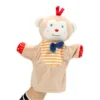 Monkey Frog Duck Animal Hand Puppets Toys for Babies B006
