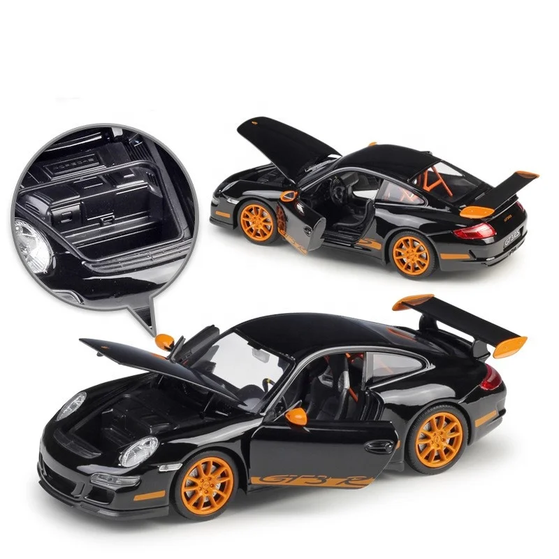 WELLY 1:24 Scale Diecast Model Cars GT3 RS Sports Car Model Alloy Car Model Collection Decoration for Kids Gifts - Image 3