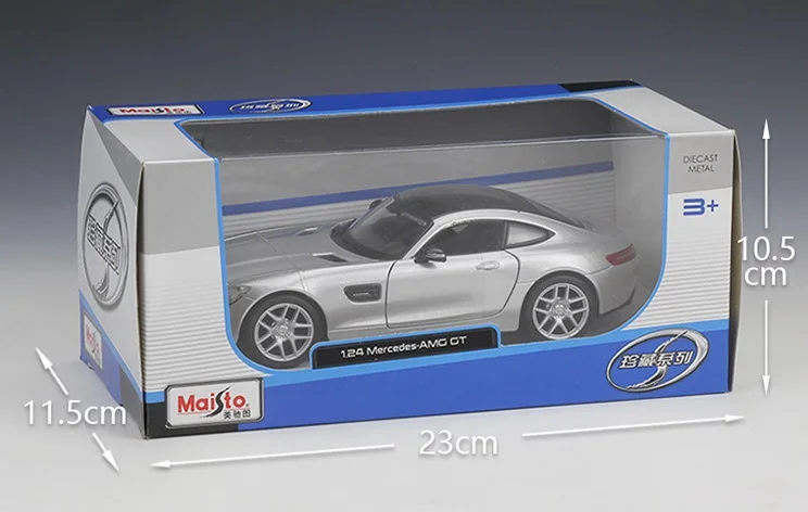 Mastio AMG GT 1:24 Diecast Sports Car Mode Simulation Alloy Car Model Collection Decoration Gift - Image 5