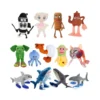 Hade6437a68294d12a2a6a1c717f50117v.webp Tungtungsahur Shark Ai American Mountain Sea Classic Spoof Super Soft Plush Toy Doll New PP Cotton Washed Bag