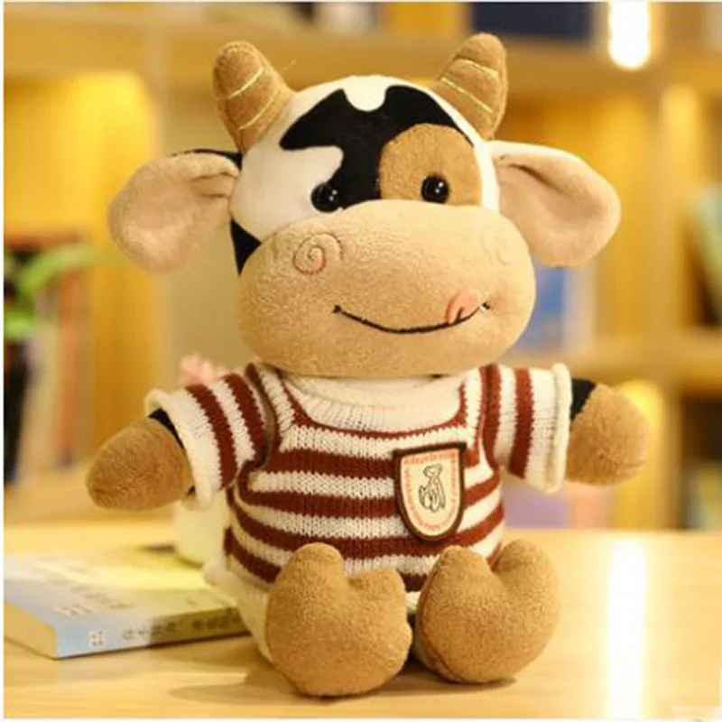 Manufacturers Wholesales Animal Stuffed Toys Custom Spotted Cow Cute Doll for Girlfriend Birthday Gift - Image 8