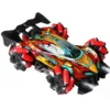 2.4G 4WD Remote Control Toy Car Light Music Rechargeable Gesture Induction Colorful Spray Stunt RC Car for Multi-Terrain Racing