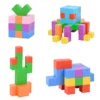 Hb2d0359e1bd845309f090d4f49464adew.webp Toddler Kids Educational Toys 3D DIY Magnet Blocks Set 2.5cm Magnetic Building Block Cubes for Children