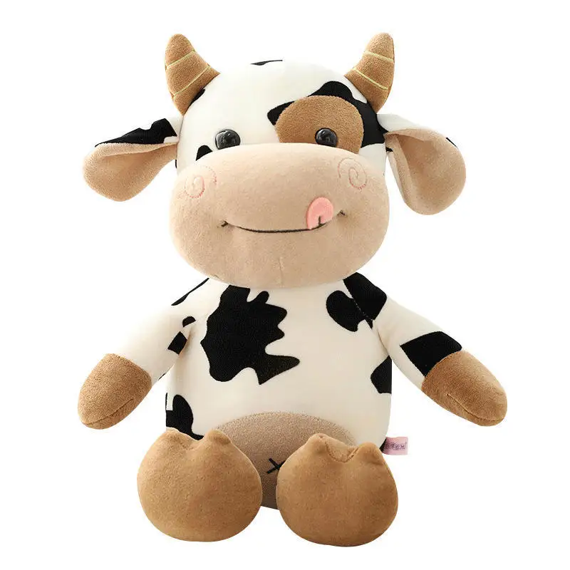 Manufacturers Wholesales Animal Stuffed Toys Custom Spotted Cow Cute Doll for Girlfriend Birthday Gift - Image 12