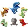 Hb94d2fcc076c4ce797b0a493aa77a0edz-2.webp Dinosaur Animal Hand Puppets Tyrannosaurus Rex Plush Gloves Show Props Tiger Animal Mouths Move Rabbit Plush Toys