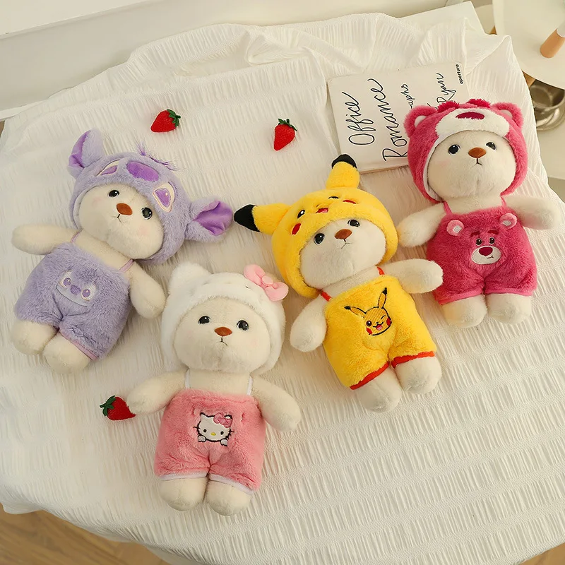 Top Quality New Drag Teddy Bear Plush Toy With Clothes - Image 4
