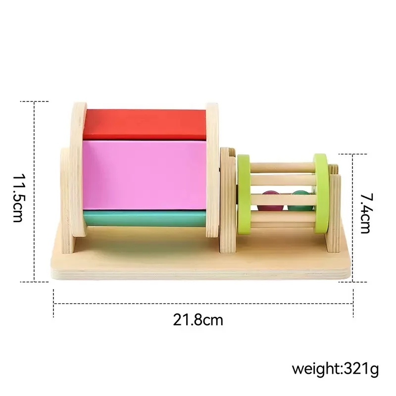 Montessori Box 7 Pcs Set bed ring bell learning toy explorer play kit 7 in 1 kit - Image 4