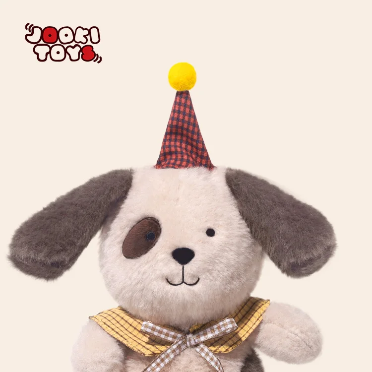 Jooki Birthday Dog Doll Plush Toy - Soft Stuffed Animal for Kids Sits 28 cm Tall Large Quantities Can Be Inquired for Discounts - Image 5