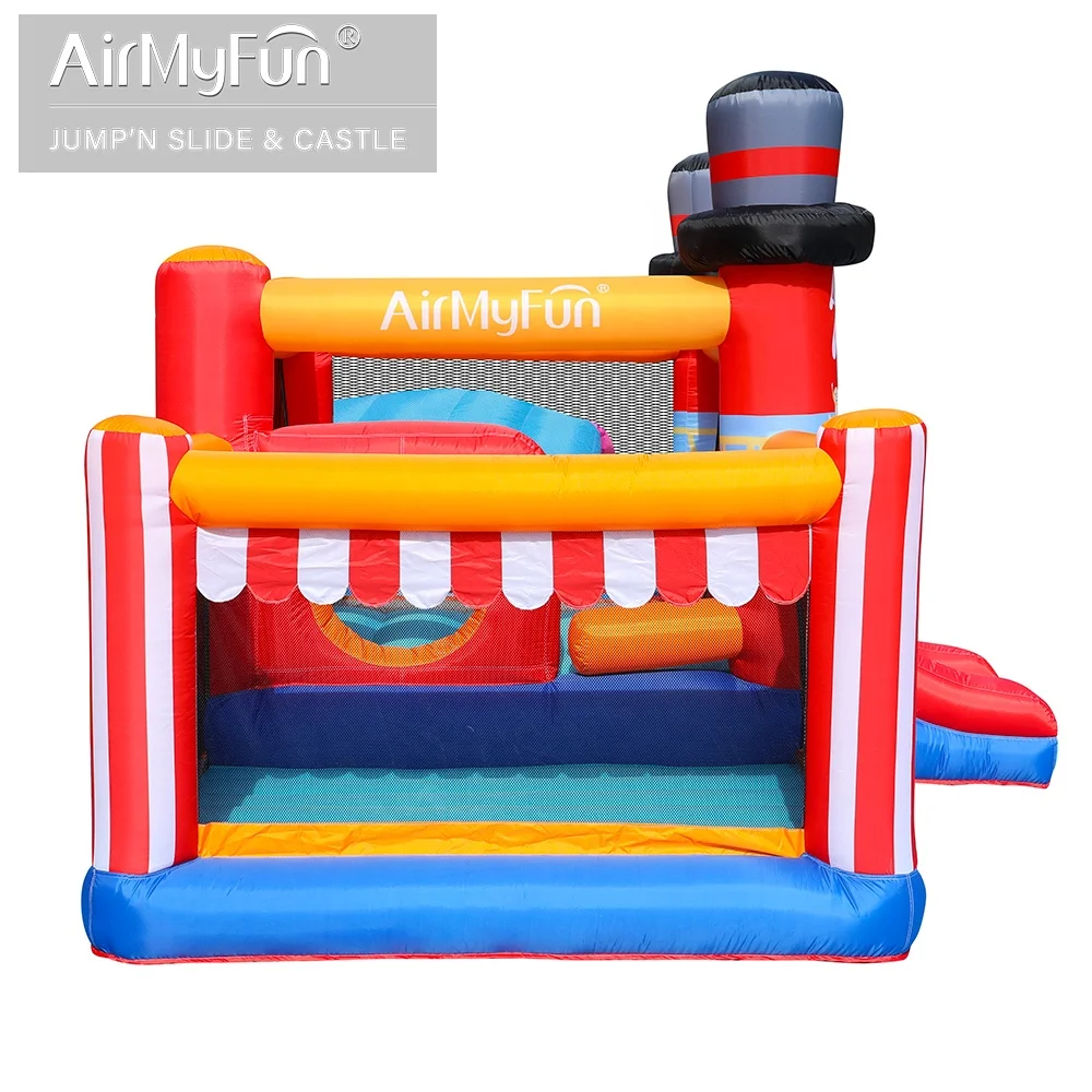 AirMyFun Clown Bounce House Playground Jumping Slide Bouncer Combo Bouncy Castle Inflatable for Sale - Image 5