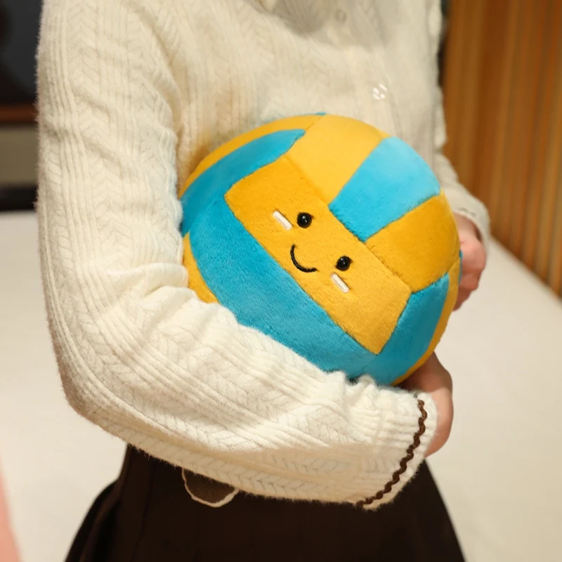 Super Soft Plush Volleyball Toy with PP Cotton Filling 21cm Stress Relief for All Ages-Birthday Party Accessory - Image 6