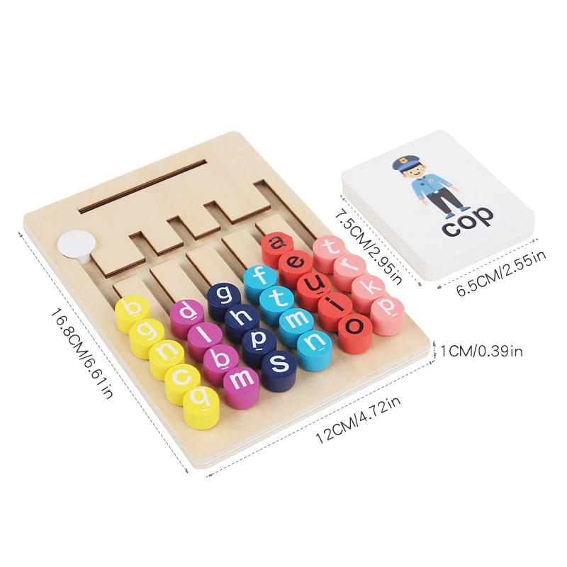 2025 New Wooden Logic Puzzle - Montessori Thinking Training Maze with Matching Game Educational Interactive Toy for Toddlers - Image 6