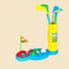Hc94e966e44064550a29f52181d488f08q.webp Mini Golf Toy Set Kids Outdoor Sports Games Boys Girls Plastic Mini Golf Club Sports Ball Parent-Child Interaction Indoor Sports