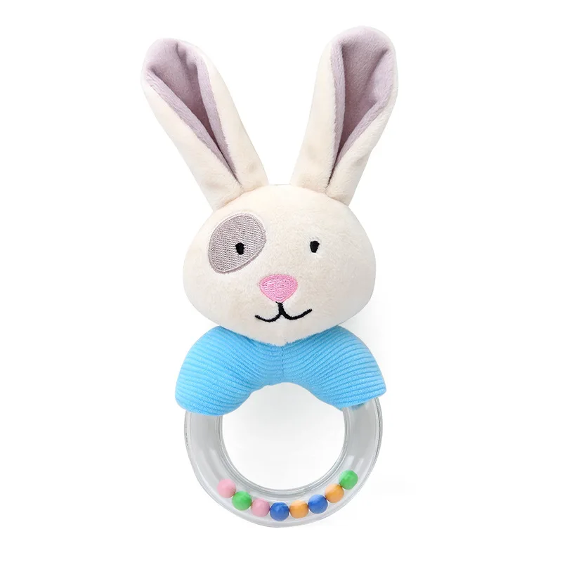 Stuffed Animal Plush Baby Rattle Toys - Image 11