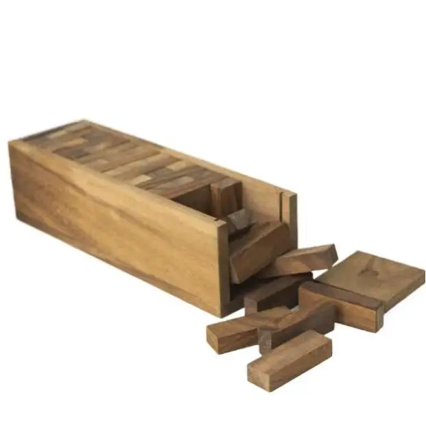 Wooden Building Blocks - Family Games, Table Games, Fun Toy for Parties and Family Gatherings - Image 3
