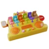 LEZA BABY Children Toys Early Learning Bus Music Drum Toys Montessori Key Pairing for Unlocking Mother Kids Toy Educational Toys