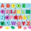 Hd42bf54057b04e739b7b67df34400fa68-2.webp Wooden Alphabet Puzzles ABC Upper Case Letter and Number Puzzle Wood Montessori Learning Board Educational Toys for Toddlers