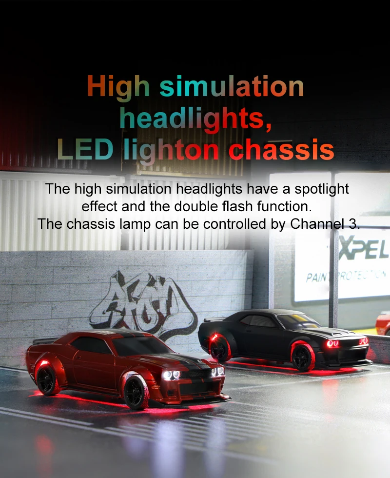 Turbo Racing C75 RTR 1/76 2.4G RWD Mini RC On-Raod Car Sports Truck LED Lights Full Proportional Vehicles Model Kid Children Toy - Image 6