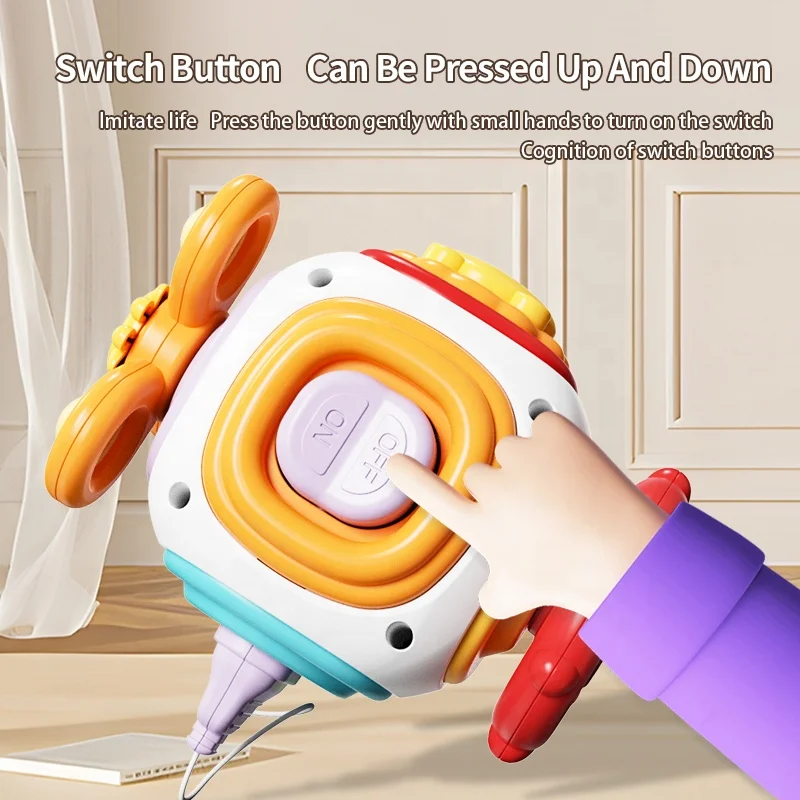 Baby Busyball Sensory Ball Baby Enlightenment Puzzle Cube Polyhedron Cube Multi-functional Sensory Toys for Early Education - Image 5