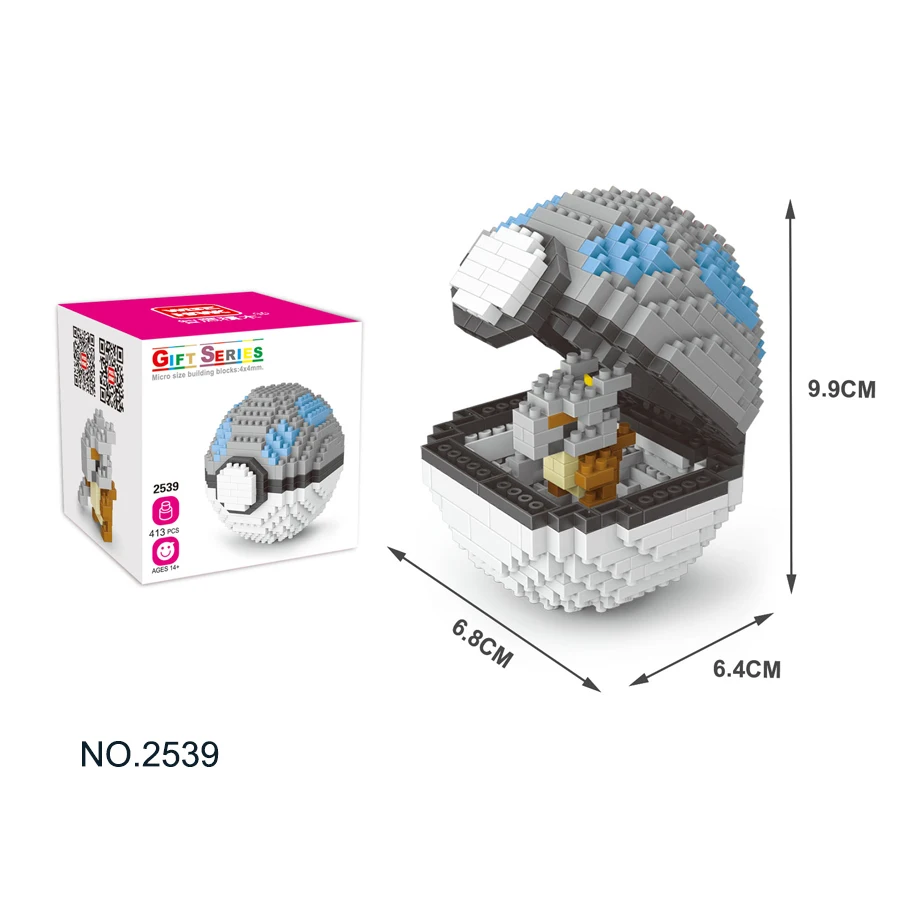 Pokemon Nano Building Block Set - Image 14