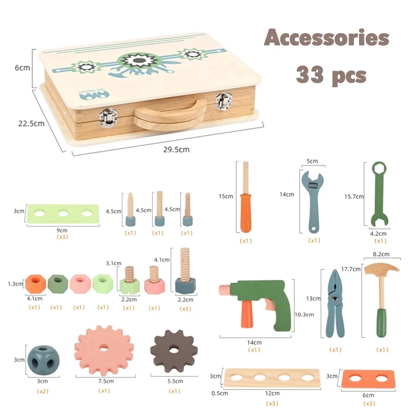 Multifunctional Engineering Maintenance Baby Tool Toy Sets for Kids - Image 8