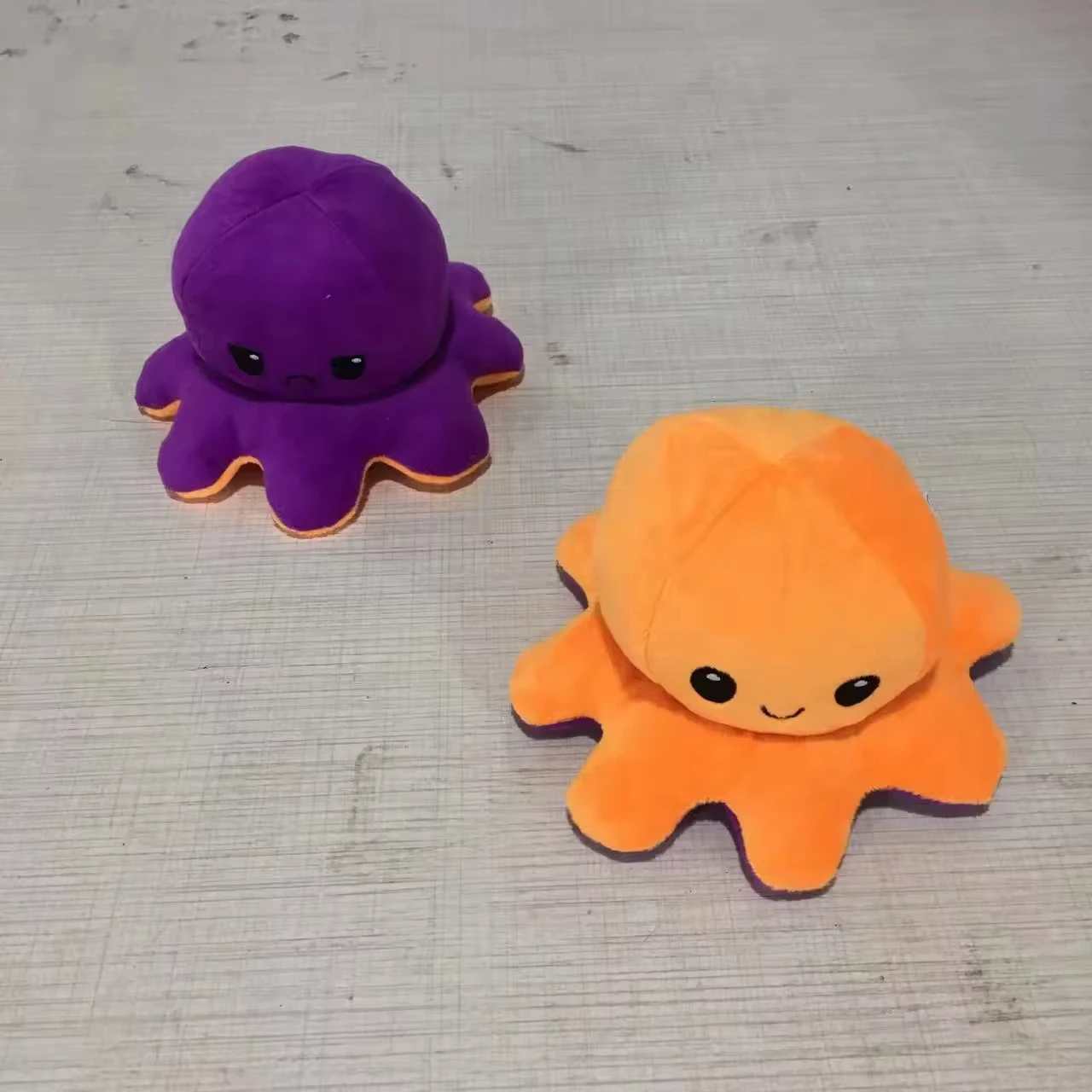 Hot Selling Colorful Giant Octopus Plush Toy 20cm Reversible Octopus Plush Pillow - Image 6