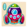 Toddler Puzzles Wooden Learning Montessori Toys Preschool Educational Toddler Activities Puzzle Games Bus Rocket Puzzles - Image 14