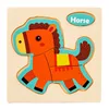 Toddler Puzzles Wooden Learning Montessori Toys Preschool Educational Toddler Activities Puzzle Games Bus Rocket Puzzles - Image 24