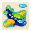 Toddler Puzzles Wooden Learning Montessori Toys Preschool Educational Toddler Activities Puzzle Games Bus Rocket Puzzles - Image 9