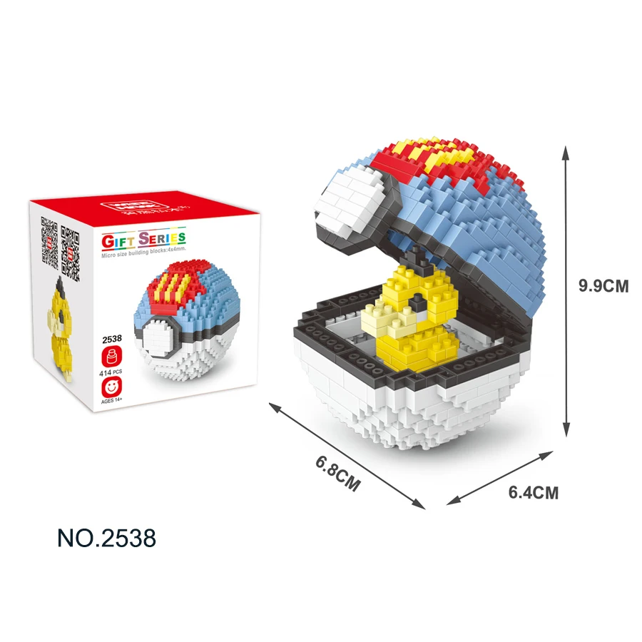 Pokemon Nano Building Block Set - Image 13