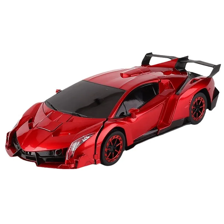 2.4Ghz Electric Deformation Rc Car Toys Cool Smoke Effect Robot Car Remote Control Transformed Sport Toy Car for Kids - Image 6