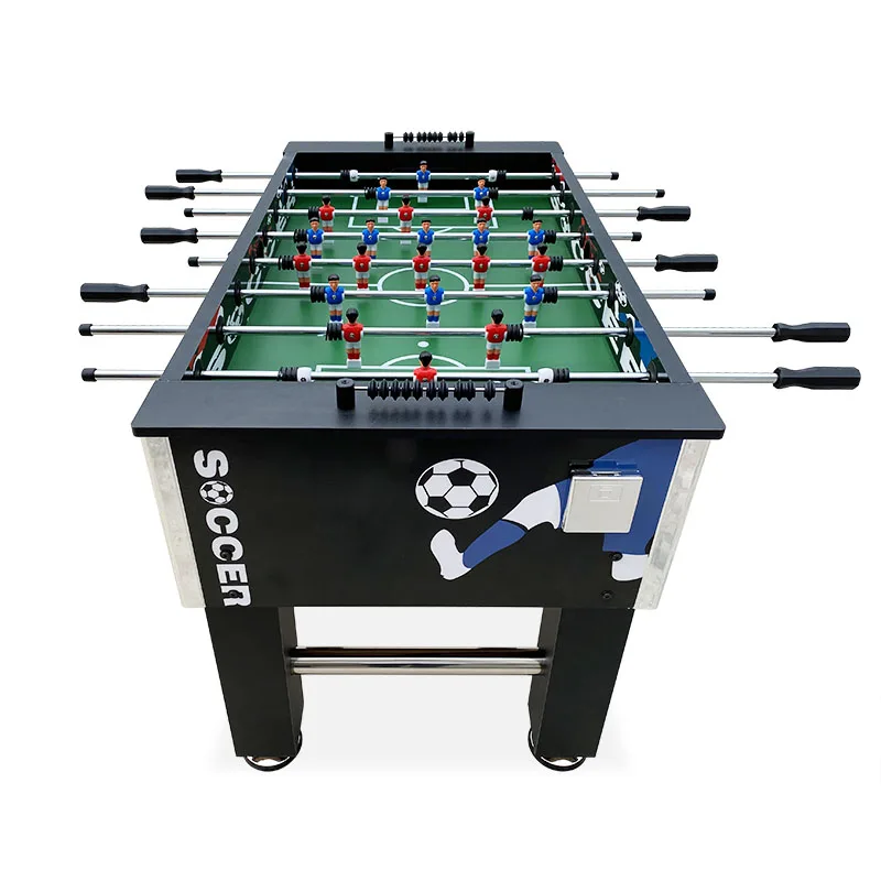 High Quality Customized ODM 5 Feet Foosball Game Table Colorful Painting Football Hand Play Kicker Soccer Game Table - Image 5