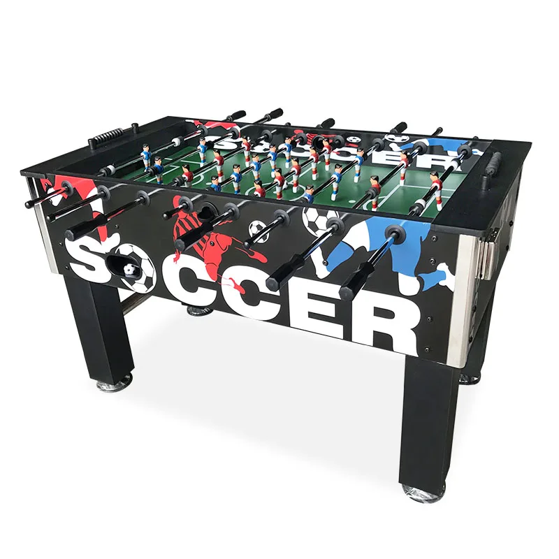 High Quality Customized ODM 5 Feet Foosball Game Table Colorful Painting Football Hand Play Kicker Soccer Game Table - Image 2