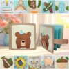 Hf15e149ab0094071bb8e8439b79a42427.webp Preschool Montessori Educational Learning Toys Soft Activity Books for Babies Felt Activity Busy Book Quiet Book for Toddlers