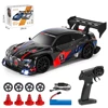 Semi-Proportional Control 1/24 Adjustable Light Drift Racing Metal Car Outdoor Toys with Battery Protection Charger - Image 8