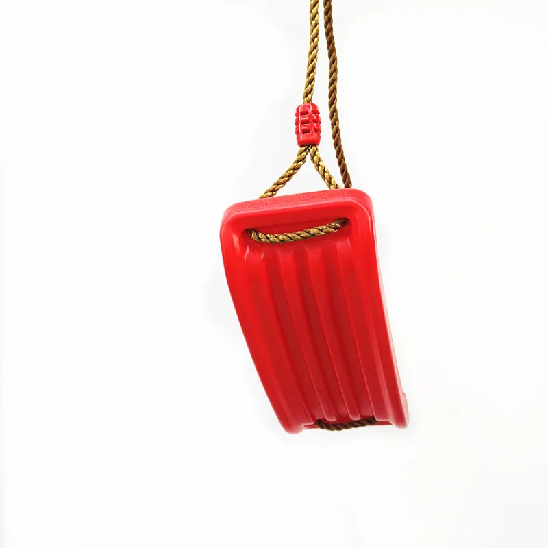 Jiayi Kids Non-slip Portable Playground Swing Seat Plastic PE Rope Swing Curved Seat Plate - Image 4