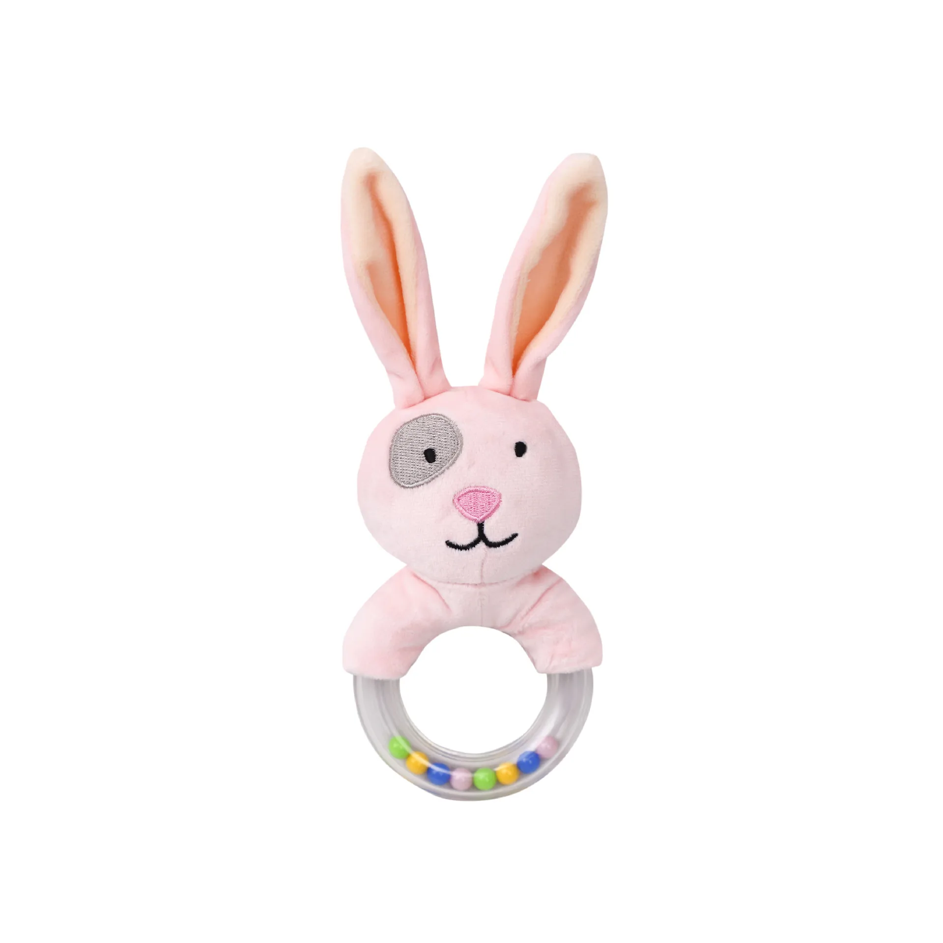 Stuffed Animal Plush Baby Rattle Toys - Image 12
