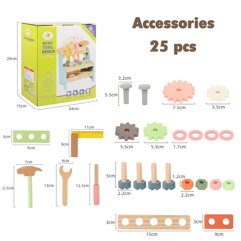 Multifunctional Engineering Maintenance Baby Tool Toy Sets for Kids - Image 3