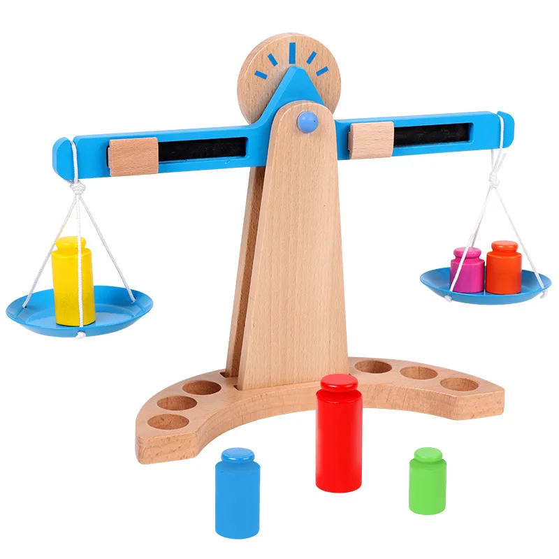 Early Education Montessori Wooden Balance Educational Toys Children's Stacking Height Teaching Aids - Image 5