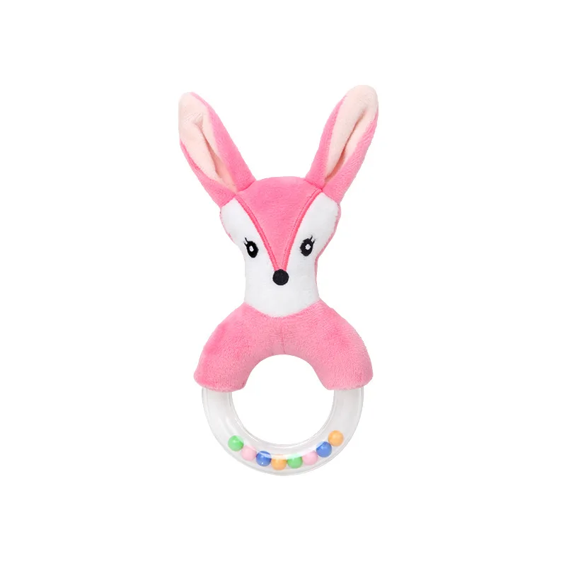 Stuffed Animal Plush Baby Rattle Toys - Image 7