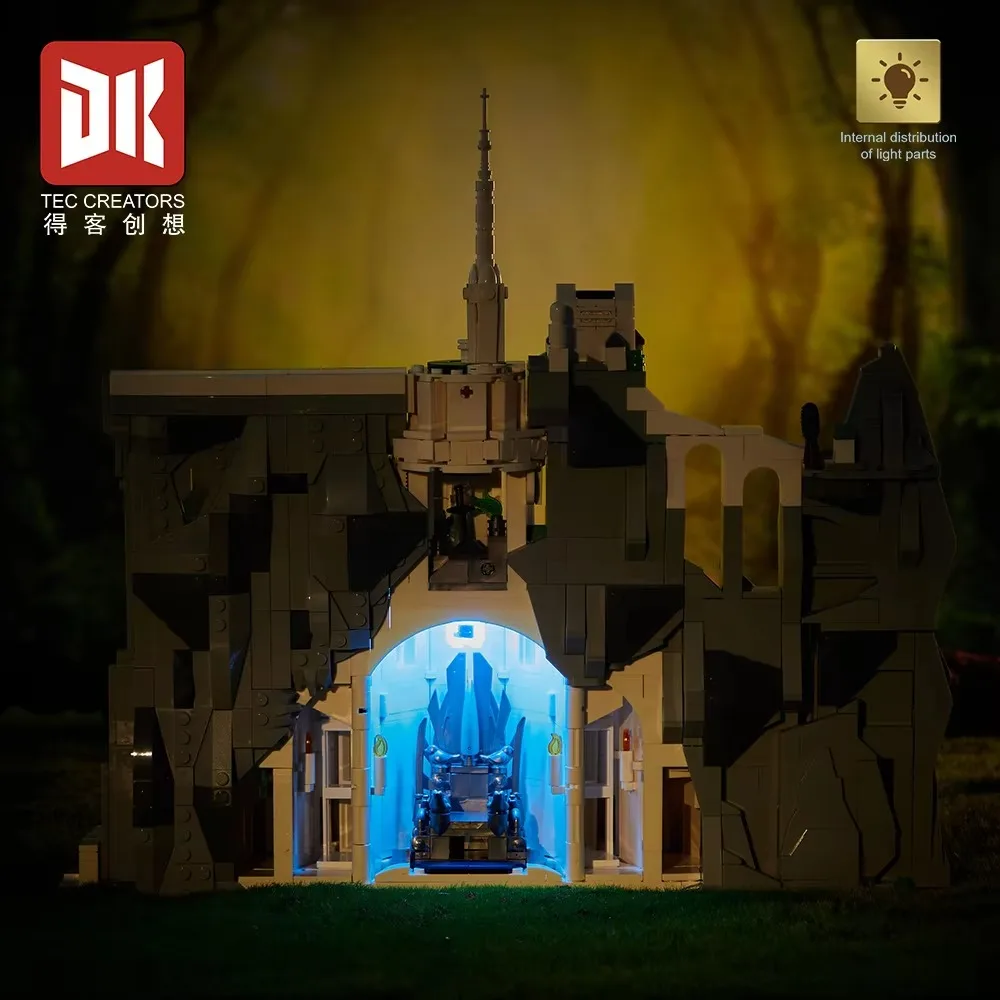 Deke Creative 7072 Baicheng (Imperial Capital) DIY Construction Toy Educational Building Blocks Animal Anime for Children - Image 3