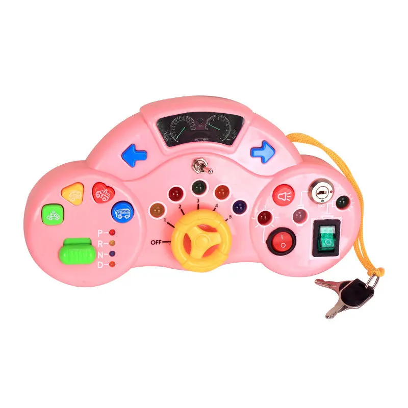 Pop-Up Toy Music Montessori Fine Motor Skill Training Press Pull Click Animal Car Button Plastic Baby Brain Development Toys - Image 5