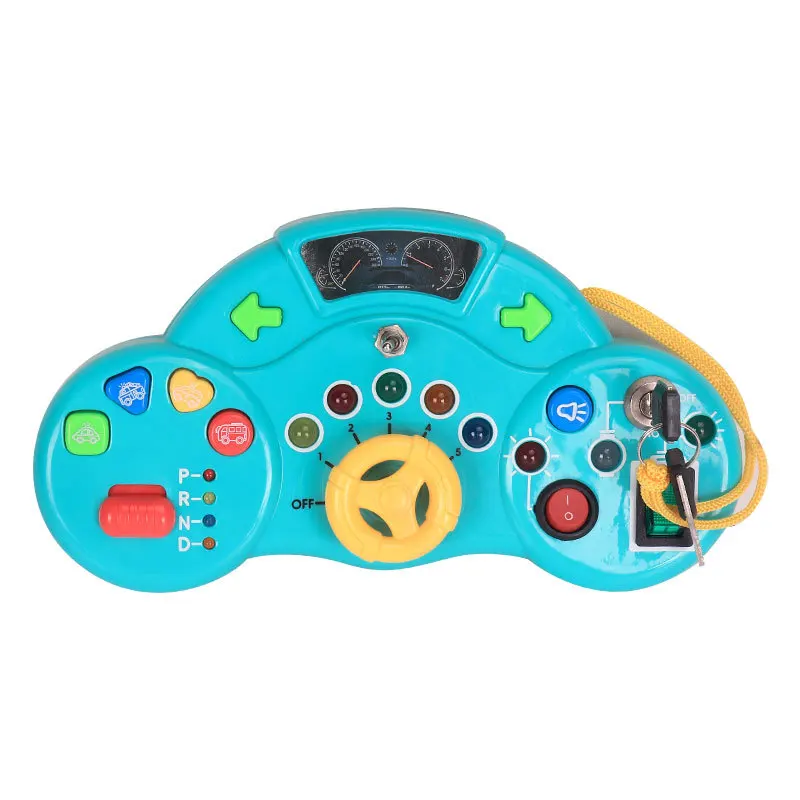 Pop-Up Toy Music Montessori Fine Motor Skill Training Press Pull Click Animal Car Button Plastic Baby Brain Development Toys - Image 4